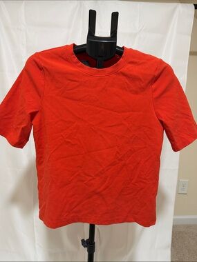 Spanx Ribbed  knit Crewneck Tee